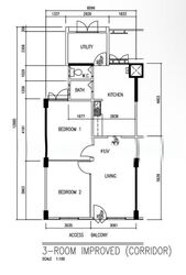 Blk 129 Bukit Merah View (Bukit Merah), HDB 3 Rooms #625113291